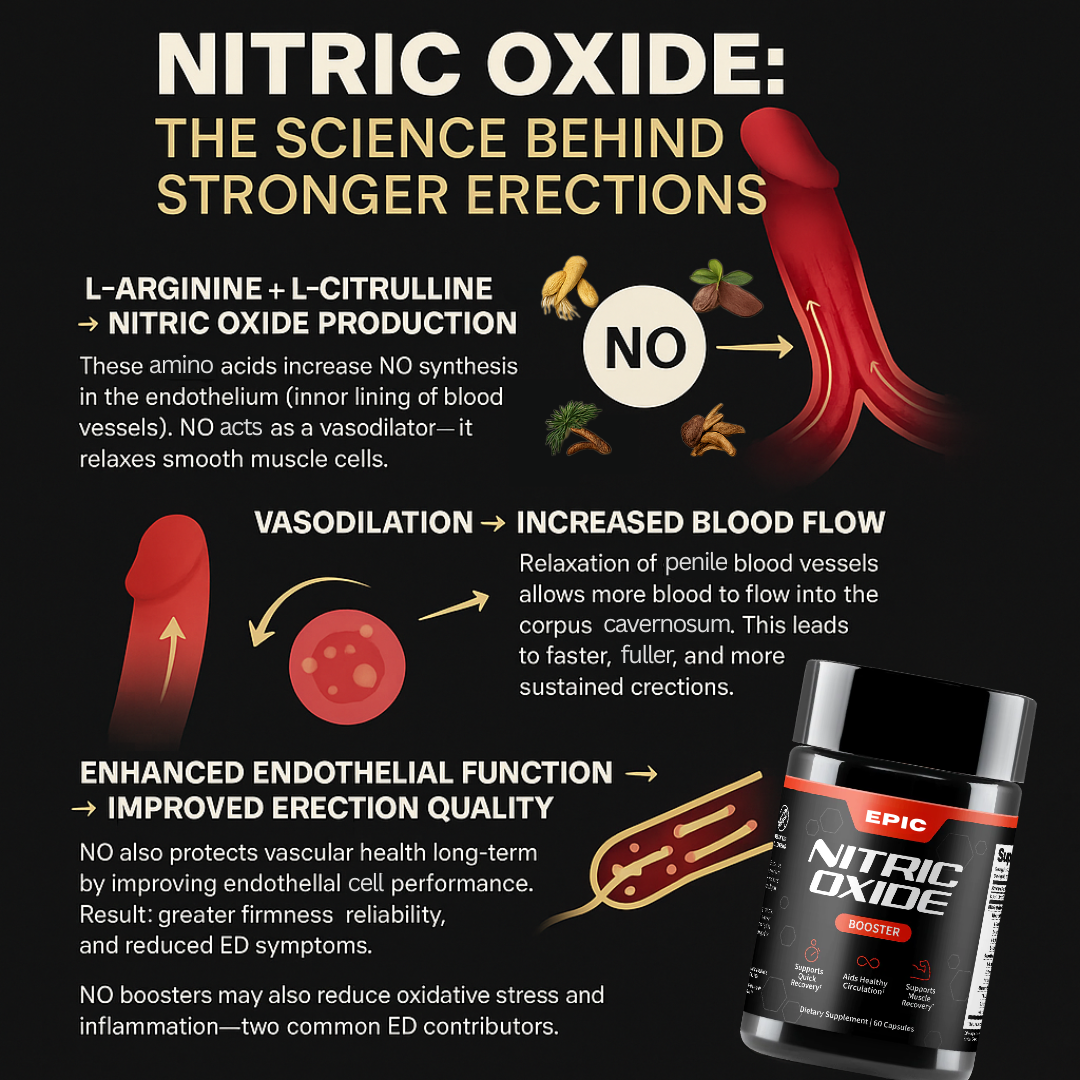 Nitric Oxide + Prostate Health - Ultimate Stack For Better Flow, Sleep, and Sex
