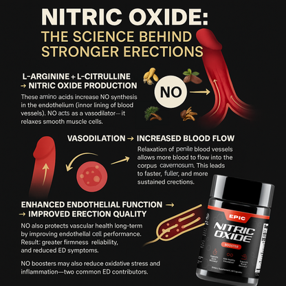 Nitric Oxide + Prostate Health - Ultimate Stack For Better Flow, Sleep, and Sex