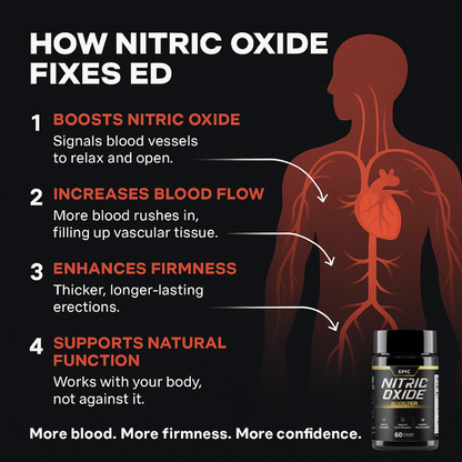 Nitric Oxide + Prostate Health - Ultimate Stack For Better Flow, Sleep, and Sex