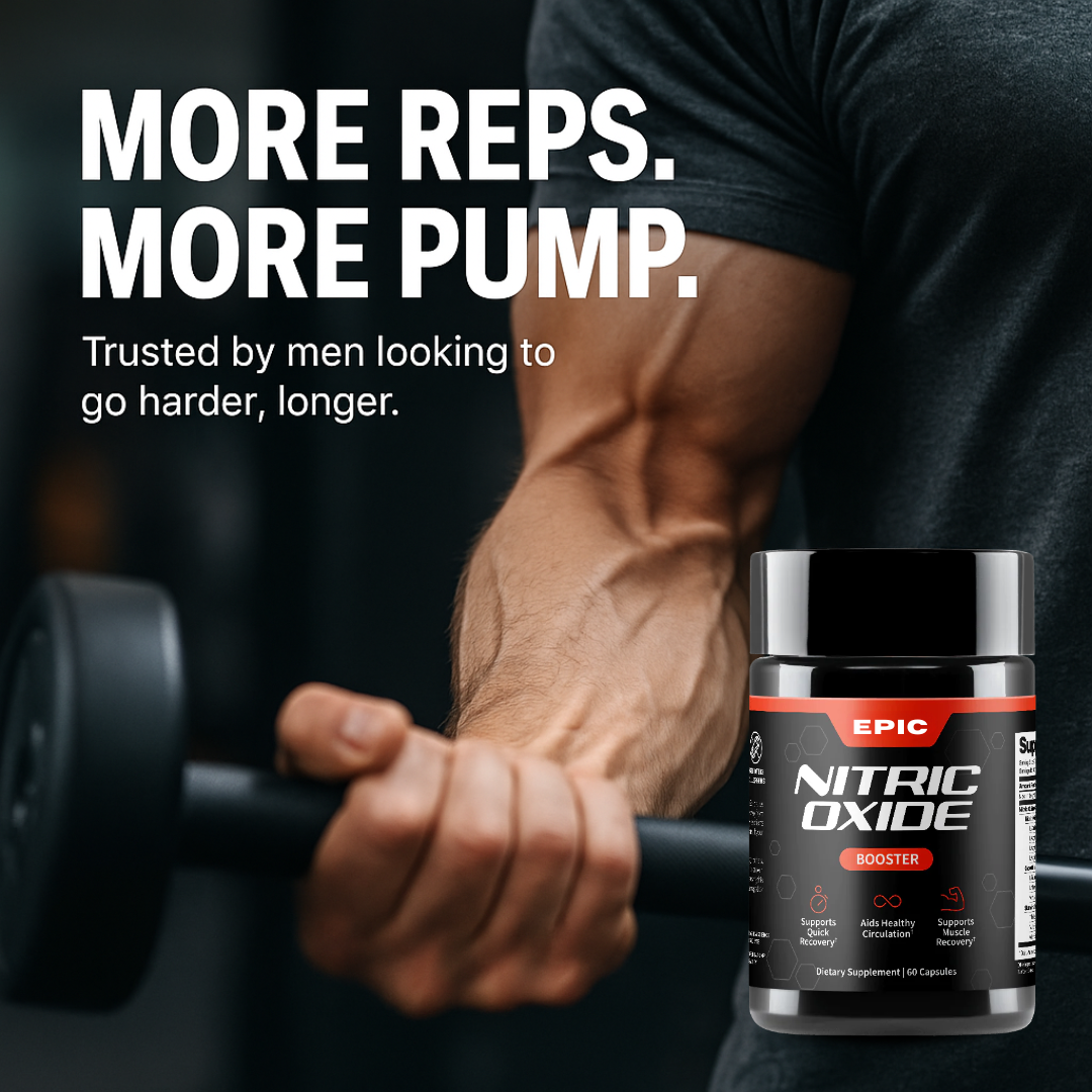 Nitric Oxide + Prostate Health - Ultimate Stack For Better Flow, Sleep, and Sex