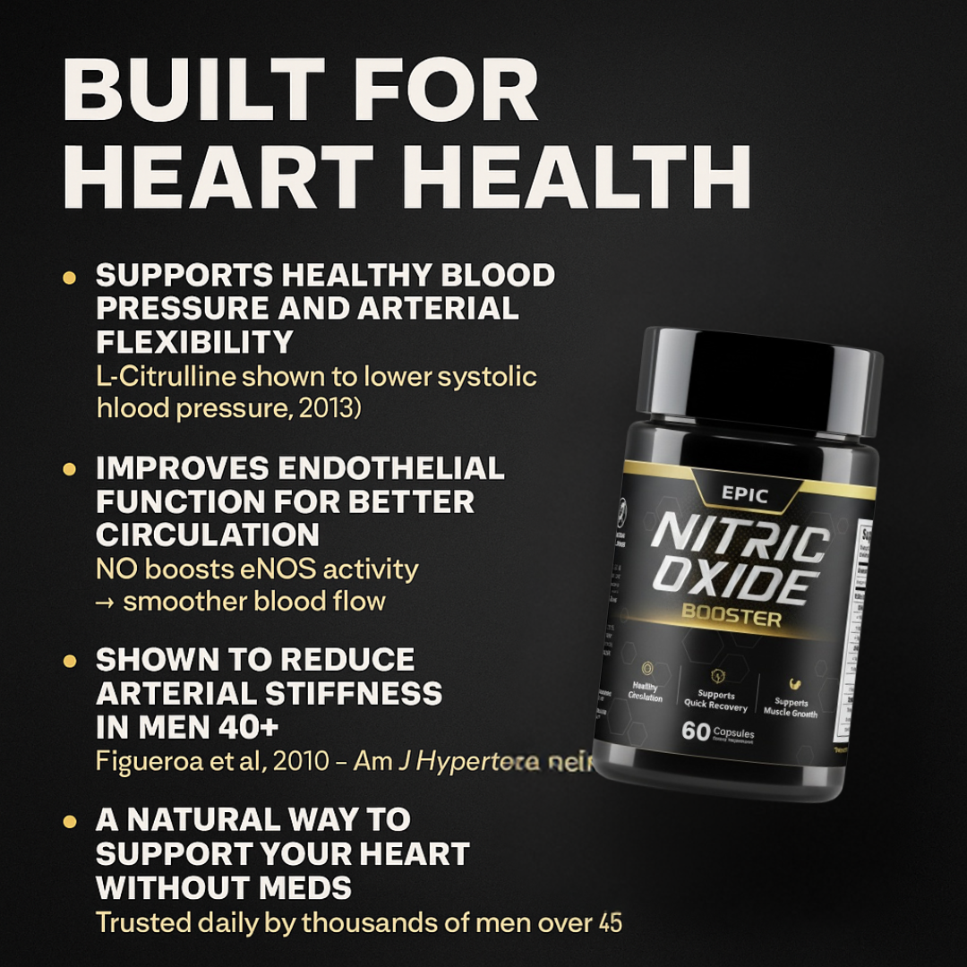 Nitric Oxide + Prostate Health - Ultimate Stack For Better Flow, Sleep, and Sex